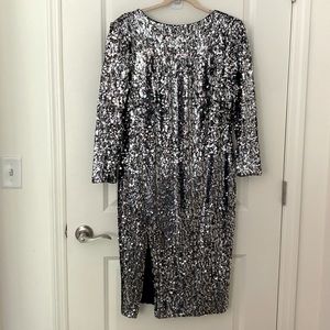 EUC Dress the Population sequin dress